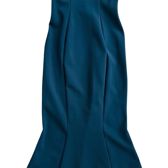 Chiara Boni La Petite Robe Blue Artico Tessie Gown Size 42 US 6 Mermaid Bodycon - Picture 10 of 16